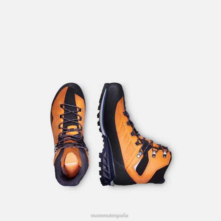 Mammut hombres calzado kento avanzado alta gtx FZHP1237 negro cheddar oscuro