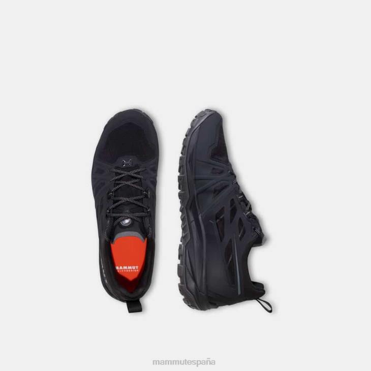 Mammut hombres calzado saentis bajo FZHP377 titanio negro