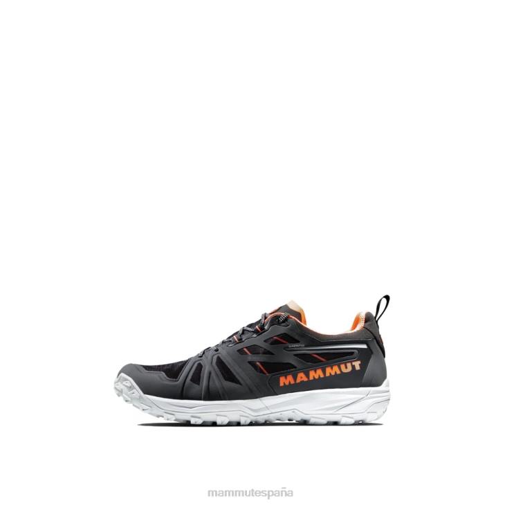 Mammut hombres calzado saentis bajo gtx FZHP324 negro-naranja vibrante