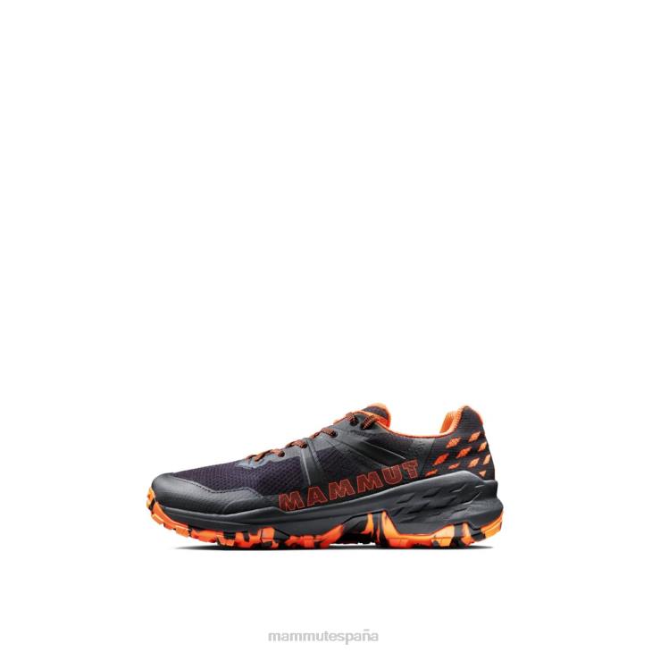 Mammut hombres calzado sertig ii bajo FZHP321 negro-naranja vibrante