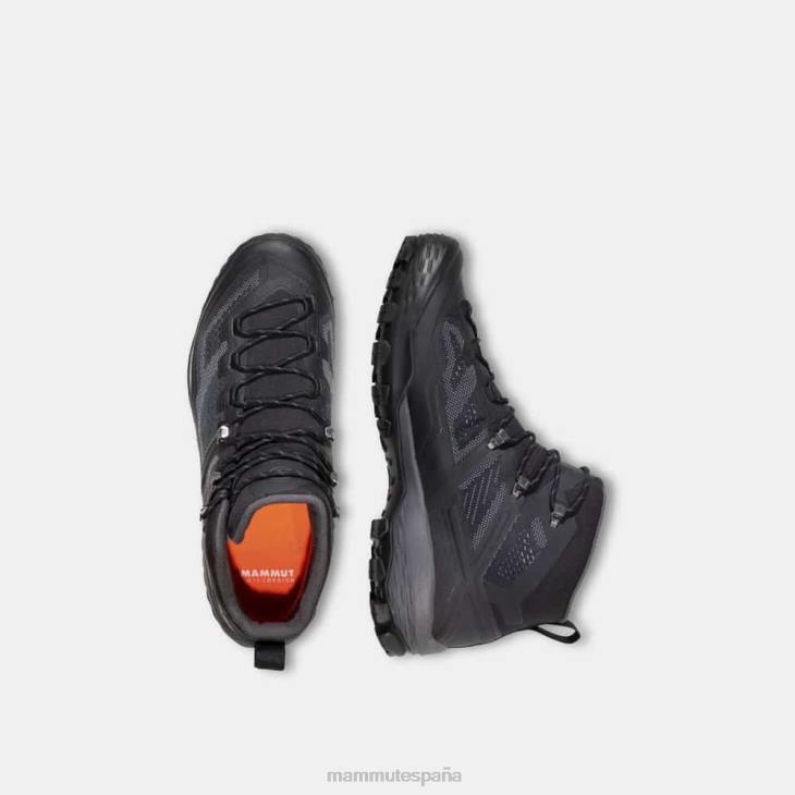 Mammut hombres calzado ducan mid gtx FZHP352 titanio negro oscuro