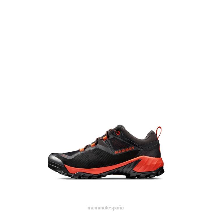 Mammut hombres calzado sapuen bajo gtx FZHP1230 rojo negro intenso