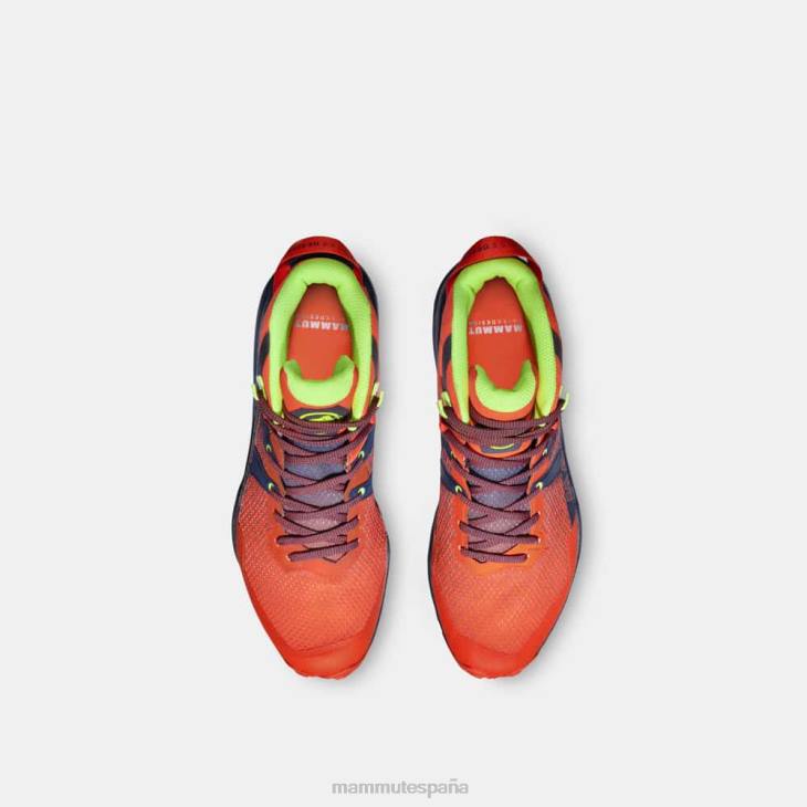 Mammut hombres calzado sertig ii mid gtx FZHP1228 rojo-marino caliente