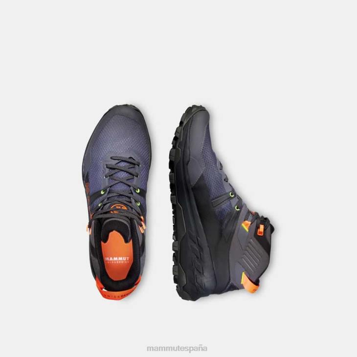 Mammut hombres calzado sertig ii mid gtx FZHP322 titanio oscuro-naranja vibrante
