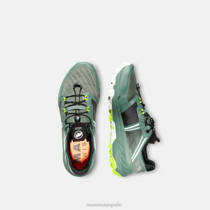 Mammut hombres calzado sertig tr bajo FZHP1212 blanco jade oscuro