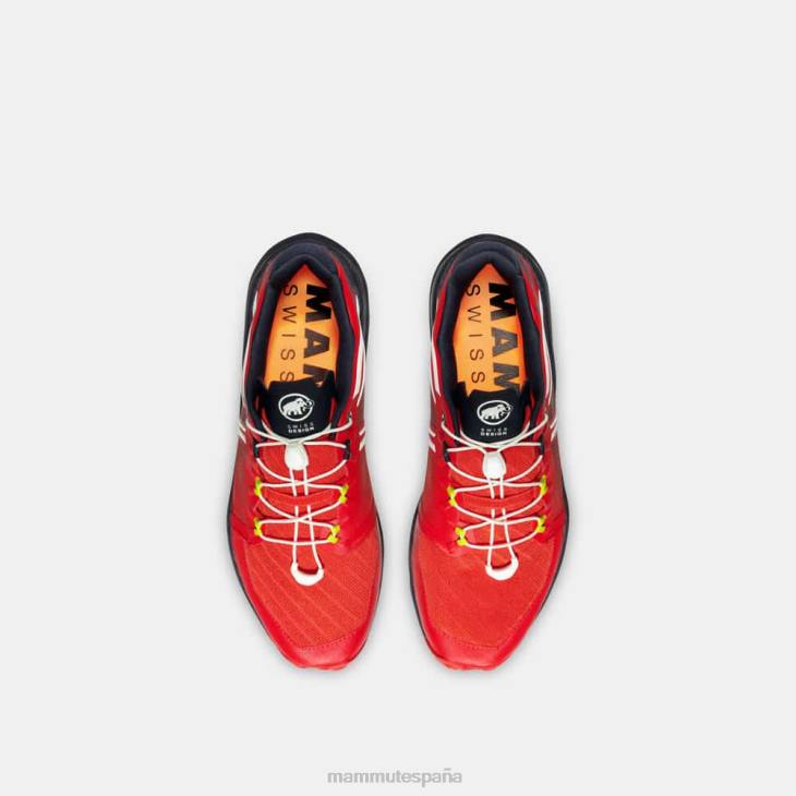 Mammut hombres calzado sertig tr bajo FZHP1213 rojo-marino