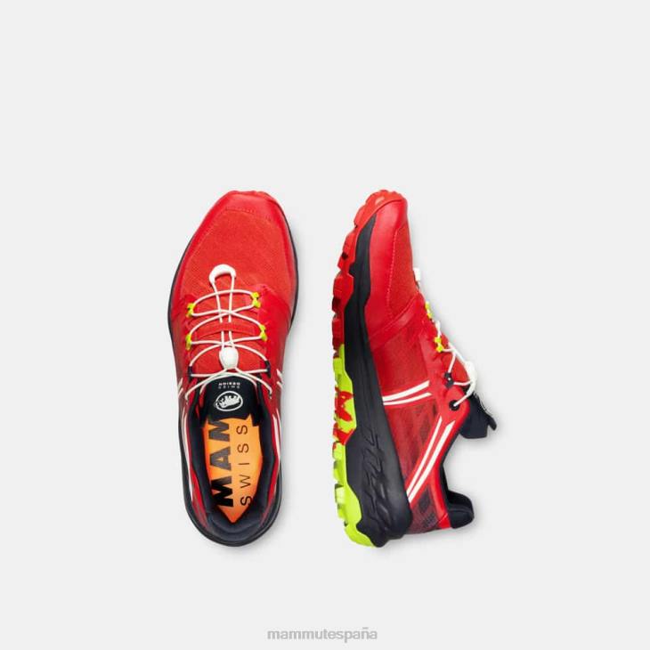 Mammut hombres calzado sertig tr bajo FZHP1213 rojo-marino