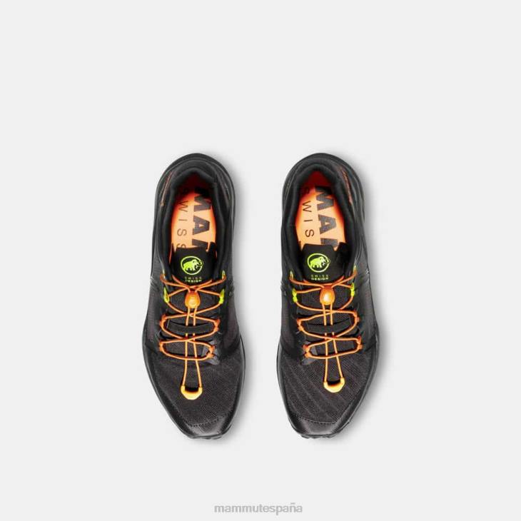 Mammut hombres calzado sertig tr bajo FZHP315 mandarina negro oscuro