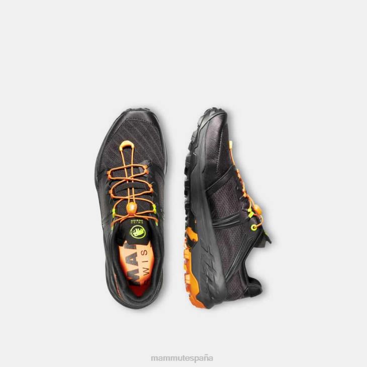 Mammut hombres calzado sertig tr bajo FZHP315 mandarina negro oscuro