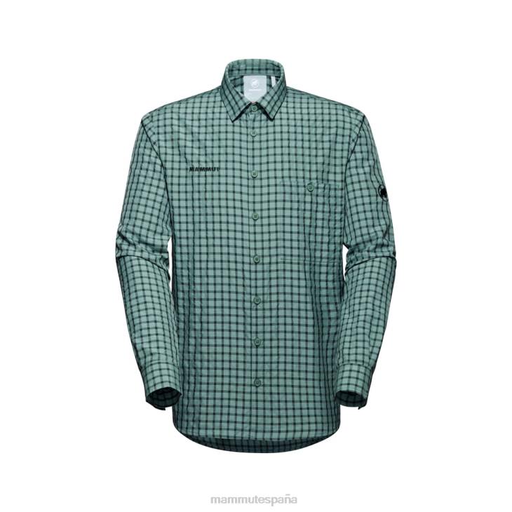 Mammut hombres ropa camisa de manga larga de montana FZHP211 granito titanio FZHP211 Ropa Mammut Espana articulo de moda Eleva tu palanca de la moda