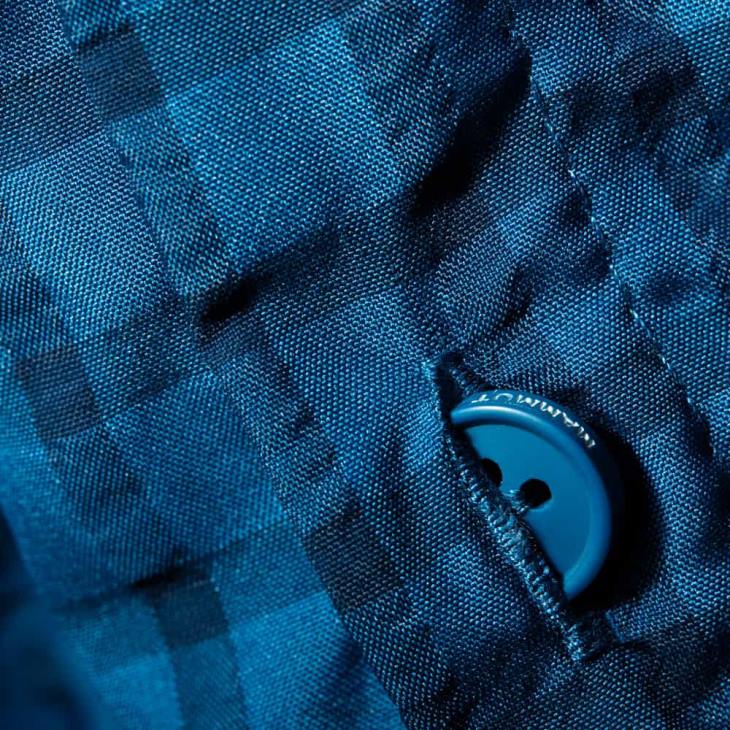 Mammut hombres ropa camisa de manga larga lenni FZHP916 hielo marino profundo