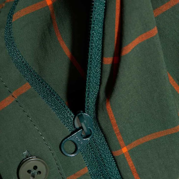 Mammut hombres ropa camisa de montaña FZHP950 mandarina oscura del bosque