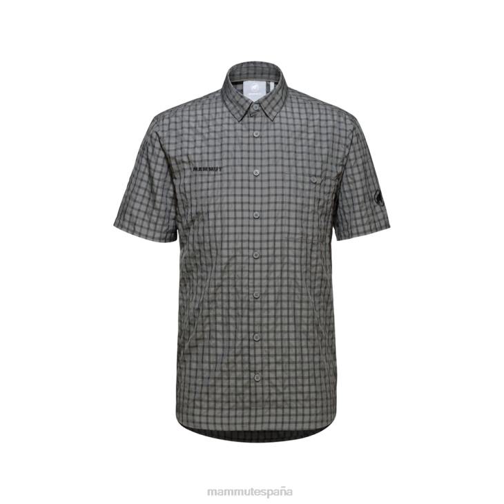 Mammut hombres ropa camisa lenni FZHP162 fantasma de titanio