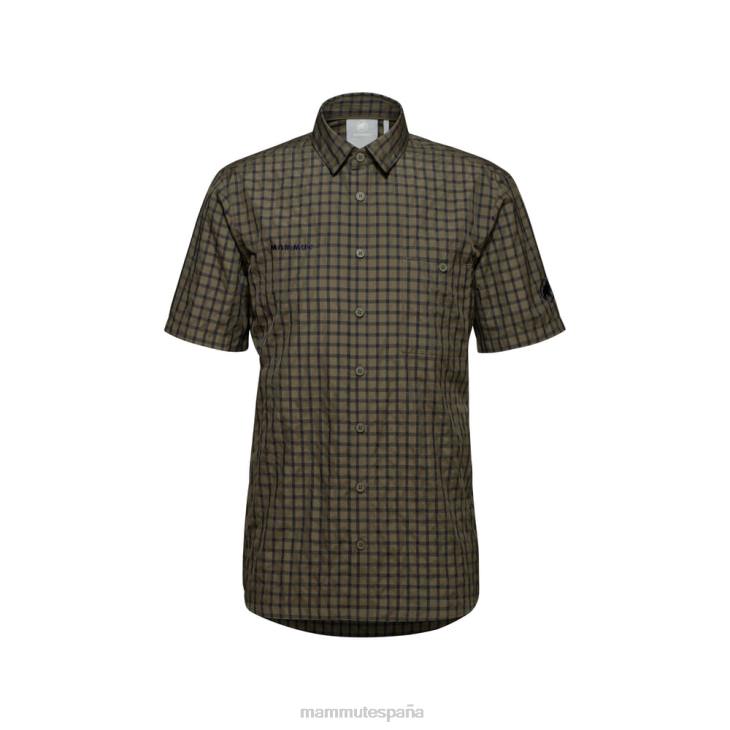 Mammut hombres ropa camisa lenni FZHP919 iguana-marina
