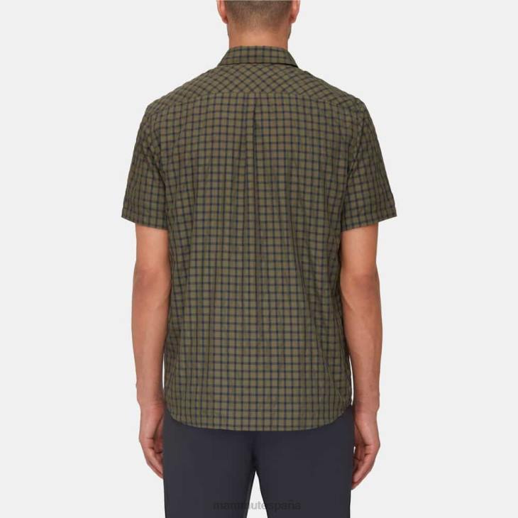 Mammut hombres ropa camisa lenni FZHP919 iguana-marina