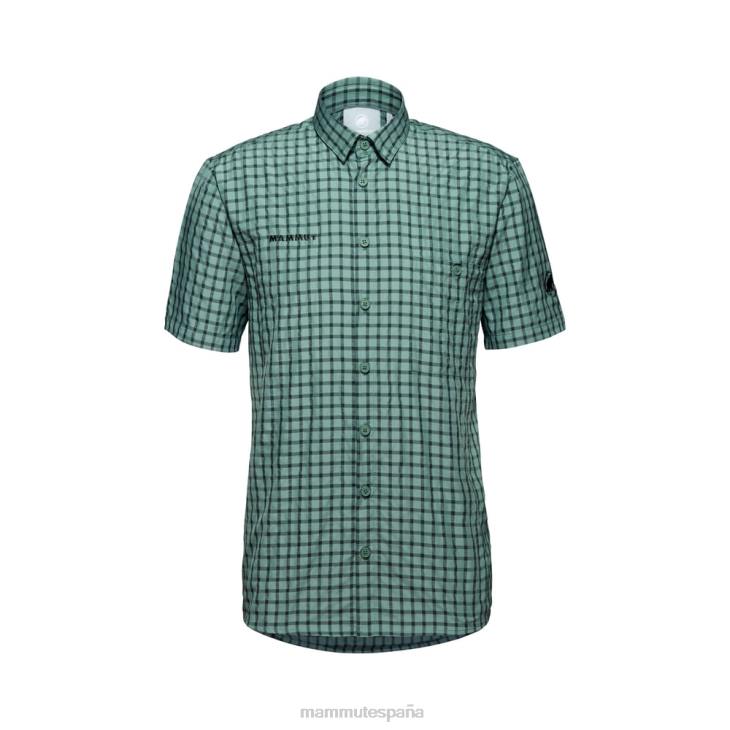 Mammut hombres ropa camisa lenni FZHP920 maderas de jade oscuro