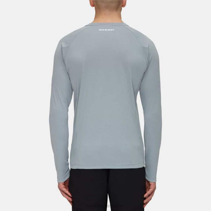 Mammut hombres ropa aegility fl manga larga FZHP1128 mezcla de granito
