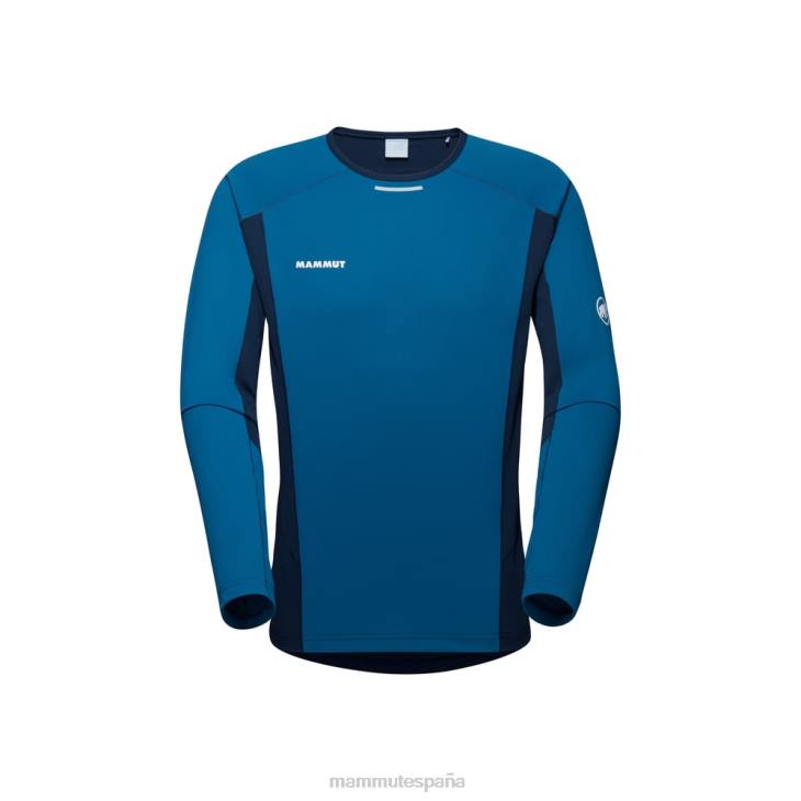 Mammut hombres ropa aenergy fl manga larga FZHP860 hielo marino profundo