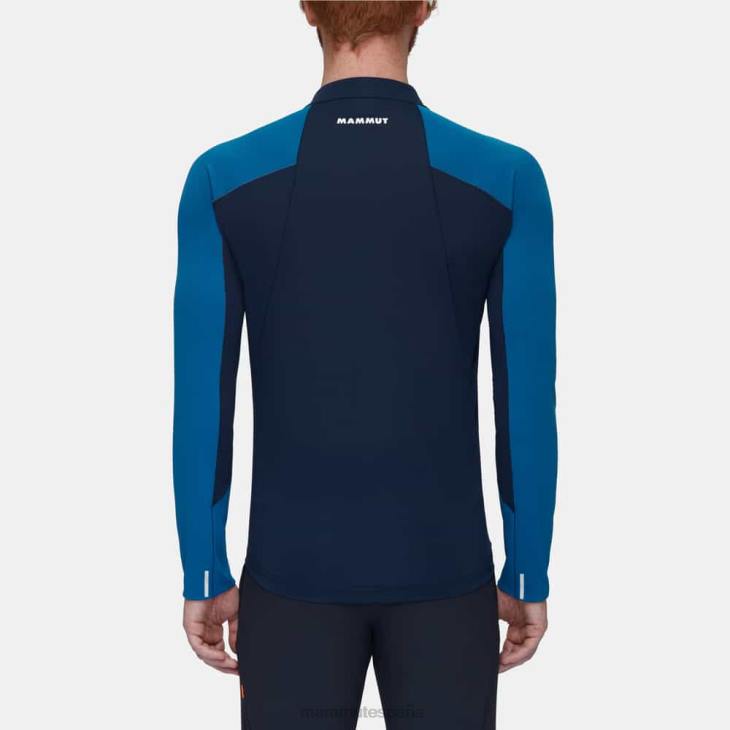 Mammut hombres ropa aenergy fl media cremallera manga larga FZHP850 hielo marino profundo