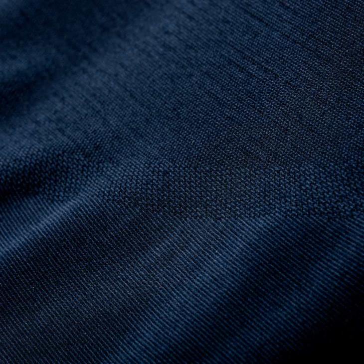 Mammut hombres ropa trift manga larga con media cremallera FZHP1050 marina