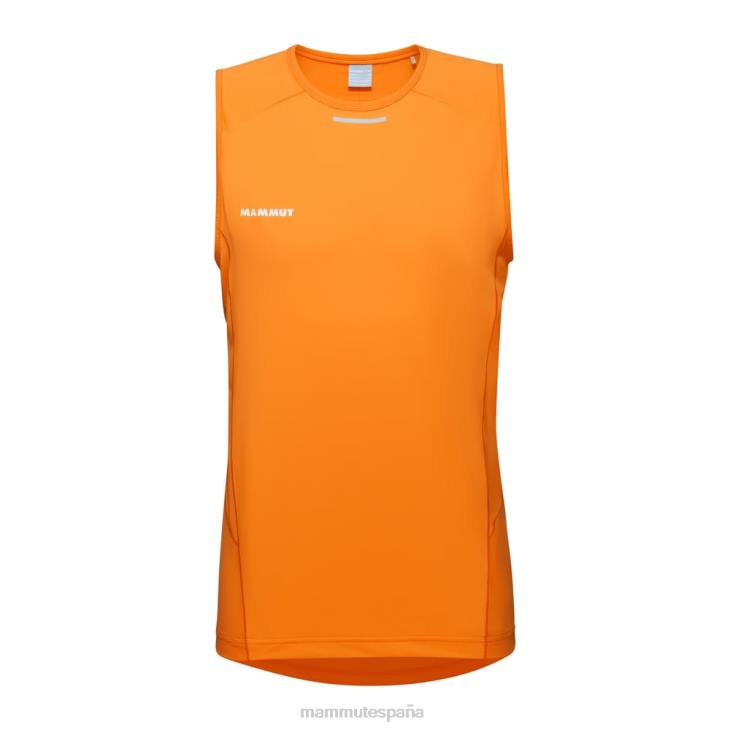 Mammut hombres ropa camiseta sin mangas aenergy fl FZHP874 mandarina-mandarina oscura