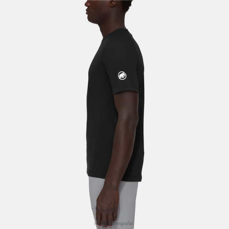 Mammut hombres ropa camiseta aegility fl FZHP239 negro