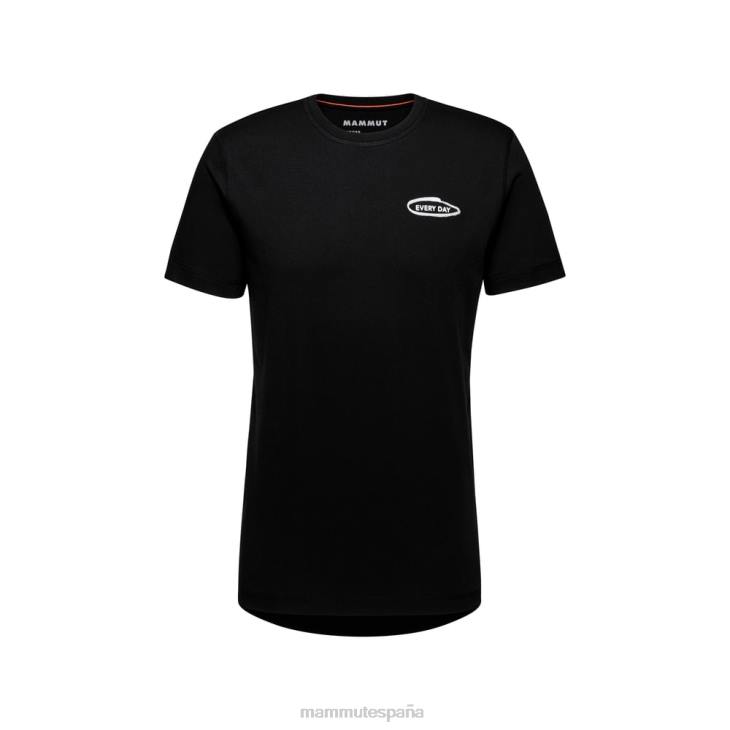 Mammut hombres ropa camiseta central todos los días FZHP114 negro