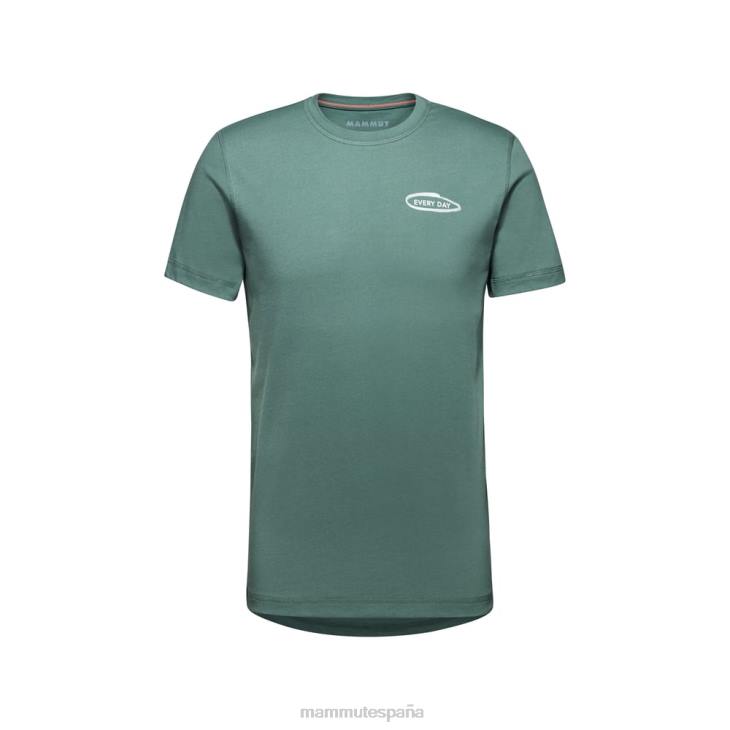 Mammut hombres ropa camiseta central todos los días FZHP813 jade oscuro