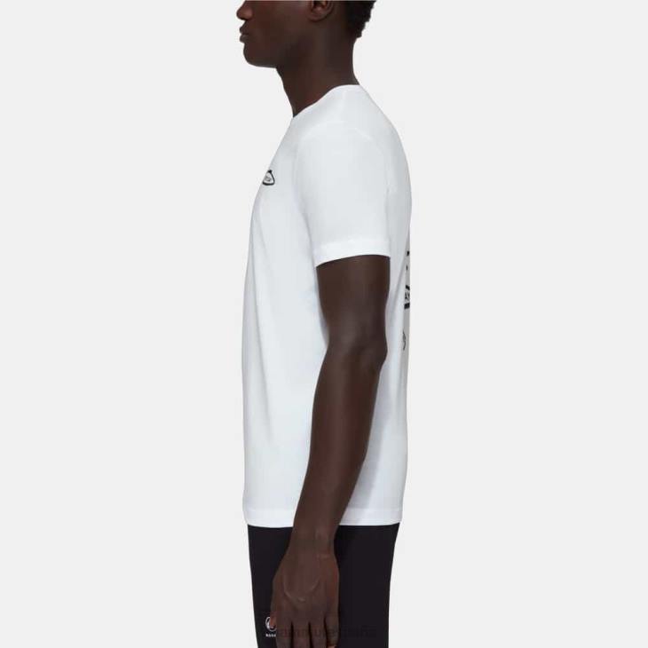 Mammut hombres ropa camiseta central todos los días FZHP814 blanco