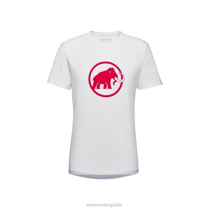 Mammut hombres ropa camiseta clásica FZHP269 blanco