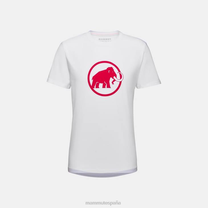 Mammut hombres ropa camiseta clásica FZHP269 blanco