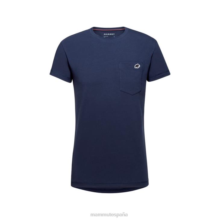 Mammut hombres ropa camiseta con bolsillo off mountain FZHP801 marina