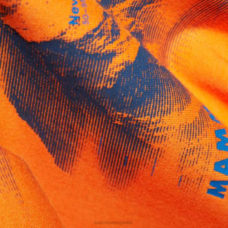 Mammut hombres ropa camiseta de montaña hrnligrat FZHP672 mandarina oscura