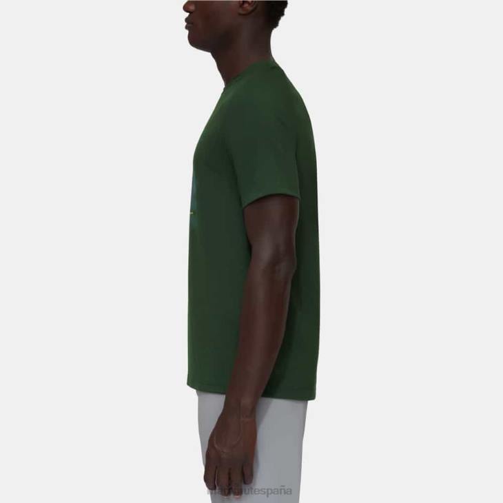 Mammut hombres ropa camiseta de montaña hrnligrat FZHP673 bosque