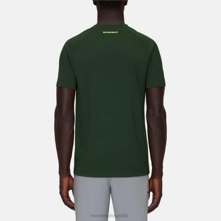 Mammut hombres ropa camiseta de montaña hrnligrat FZHP673 bosque