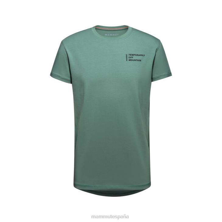 Mammut hombres ropa camiseta fuera de la montaña FZHP819 jade oscuro