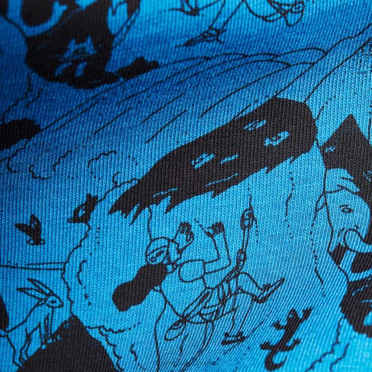 Mammut hombres ropa camiseta massone escena de escalada FZHP1108 negro intenso como el hielo