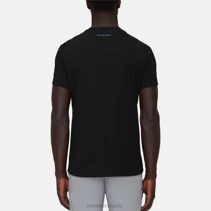 Mammut hombres ropa camiseta trovat FZHP147 negro