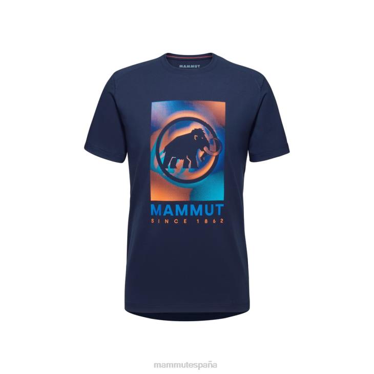Mammut hombres ropa camiseta trovat FZHP877 marina