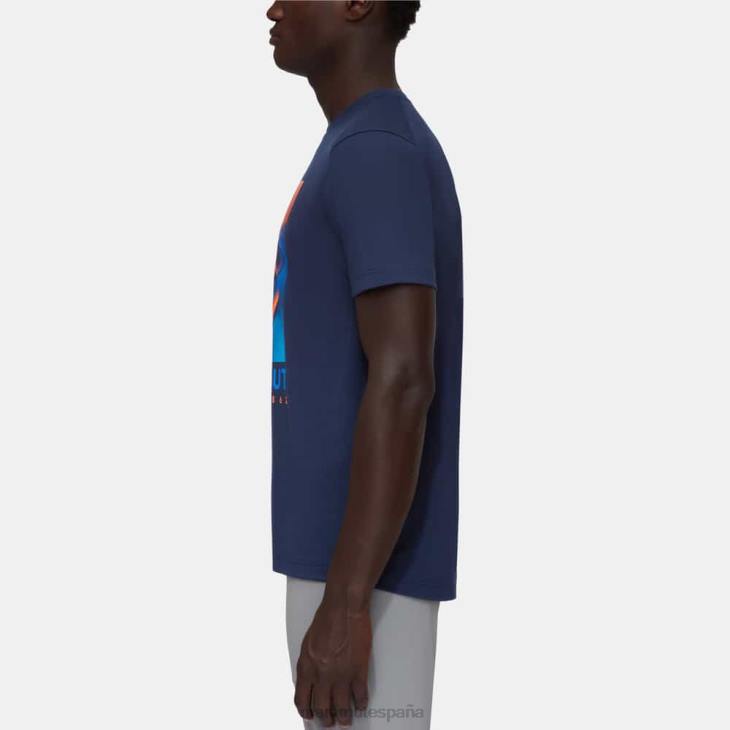 Mammut hombres ropa camiseta trovat FZHP877 marina
