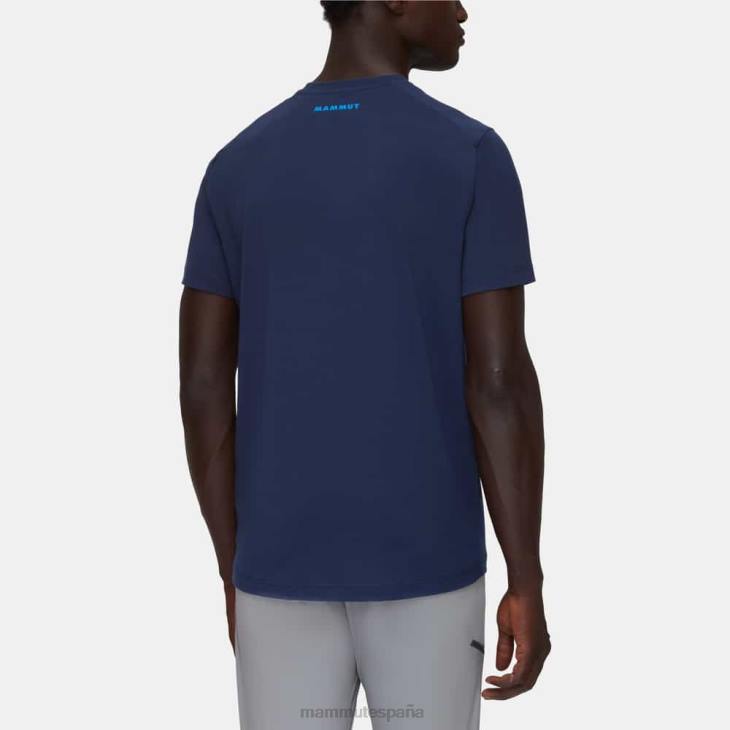 Mammut hombres ropa camiseta trovat FZHP877 marina