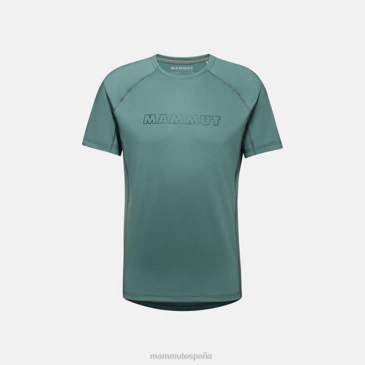 Mammut hombres ropa logo de la camiseta selun fl FZHP150 jade oscuro