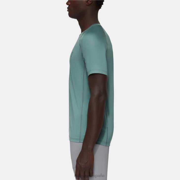 Mammut hombres ropa logo de la camiseta selun fl FZHP150 jade oscuro