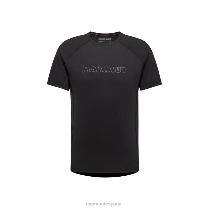 Mammut hombres ropa logo de la camiseta selun fl FZHP888 negro