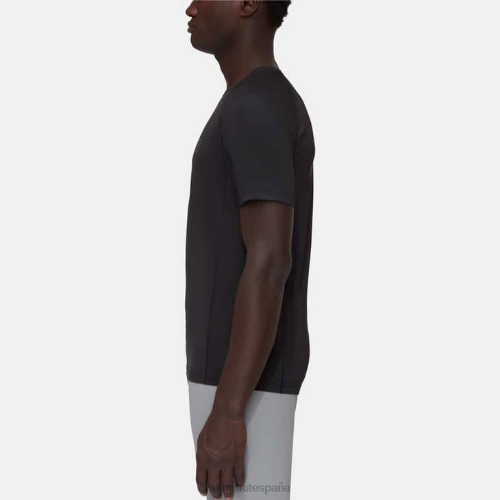 Mammut hombres ropa logo de la camiseta selun fl FZHP888 negro