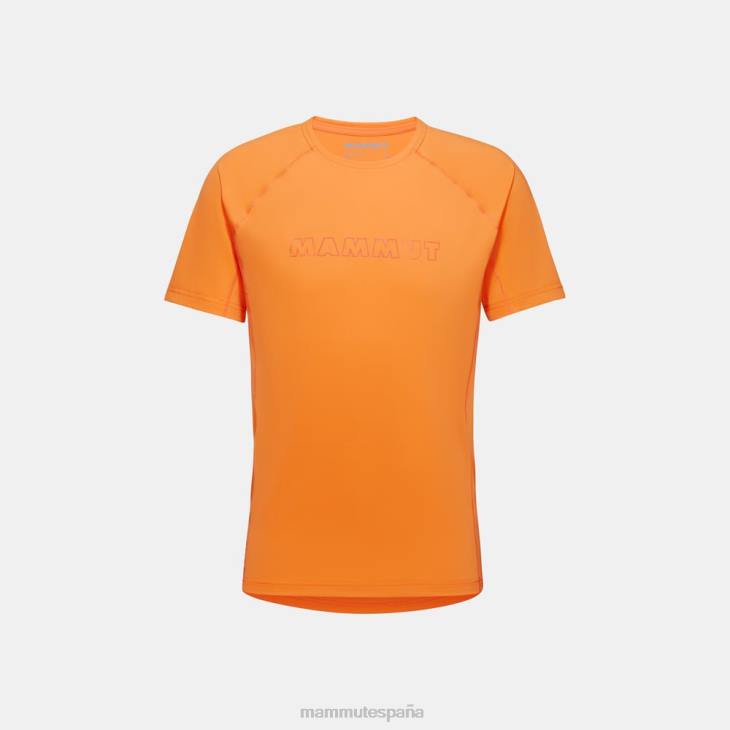 Mammut hombres ropa logo de la camiseta selun fl FZHP889 Mandarina