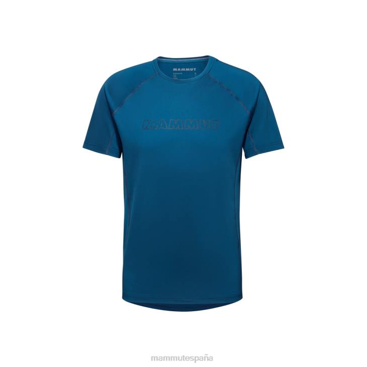 Mammut hombres ropa logo de la camiseta selun fl FZHP891 hielo profundo