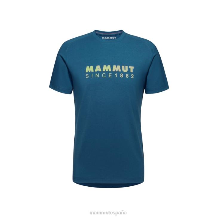 Mammut hombres ropa logo de la camiseta trovat FZHP883 hielo profundo