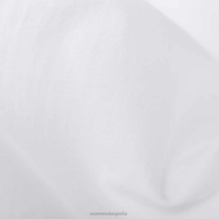 Mammut hombres ropa parche de camiseta de Massone FZHP894 blanco