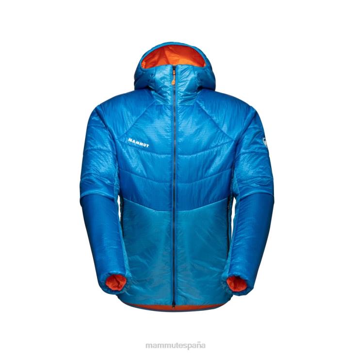 Mammut hombres ropa Eigerjoch Light con chaqueta con capucha FZHP8 tarn-azurit